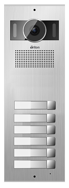 پنل آیفون تصویری برایتون 6 واحدی مدل BPK-2006-V